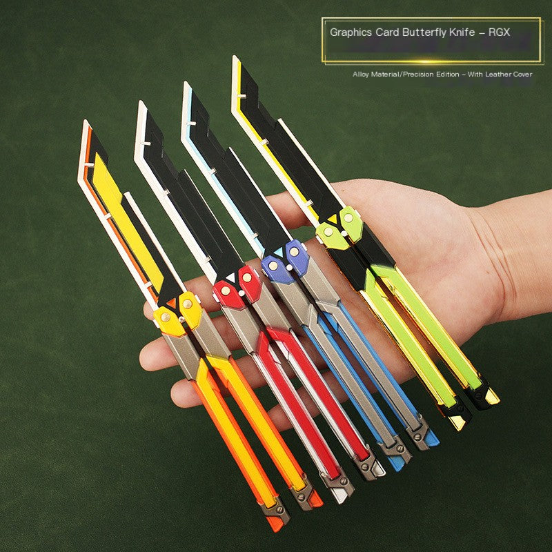 Valorant RGX Butterfly Knife Metal Model Toy