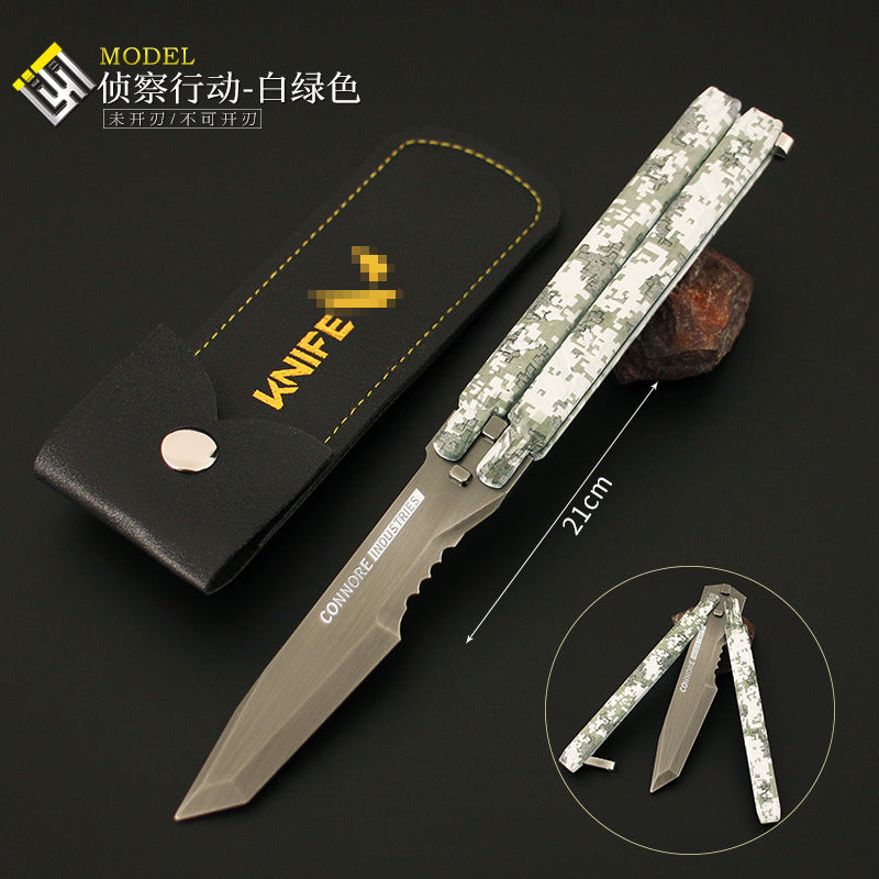 Valorant Recon Butterfly Knife Metal Model Toy (21cm)
