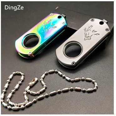 Mini Ring Knife EDC Tool - Multi-function Folding Knife