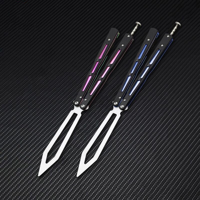 Bearing Version Butterfly Knife with G10 Handle
