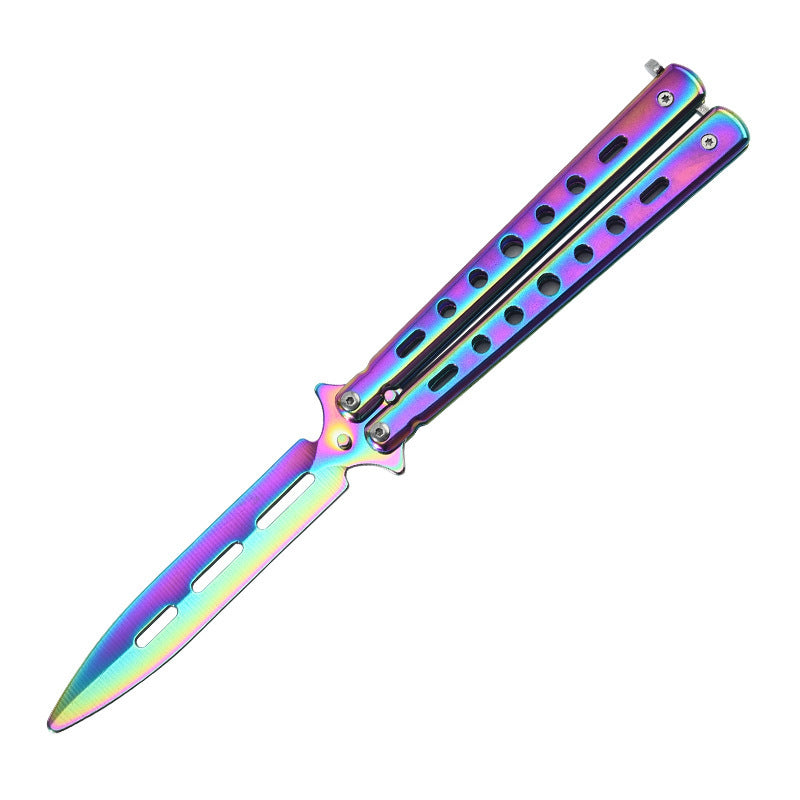 Factory Wholesale Practice Butterfly Knife Training Toy