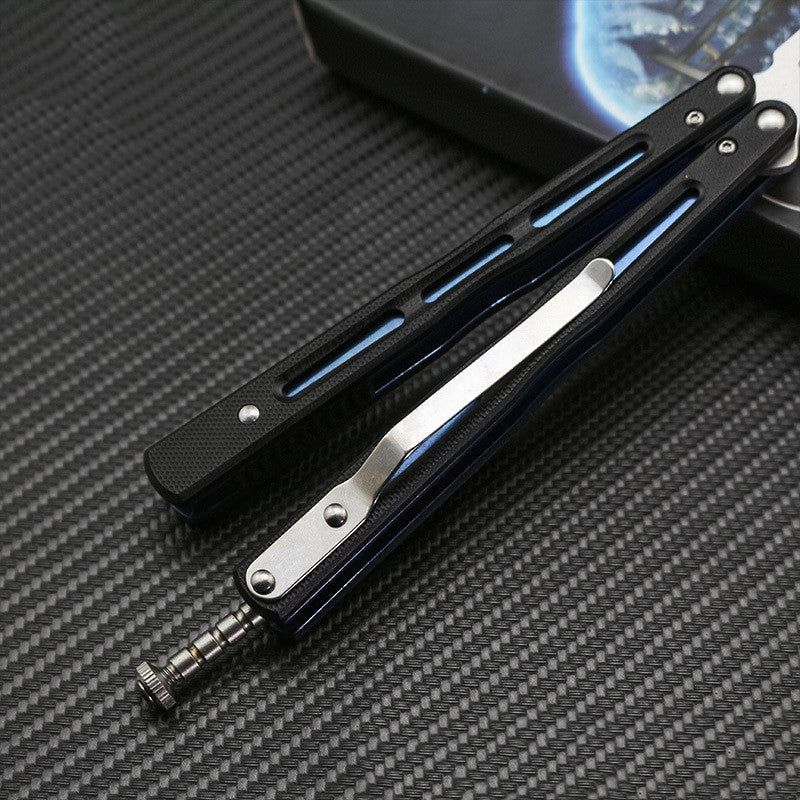 Bearing Version Butterfly Knife with G10 Handle