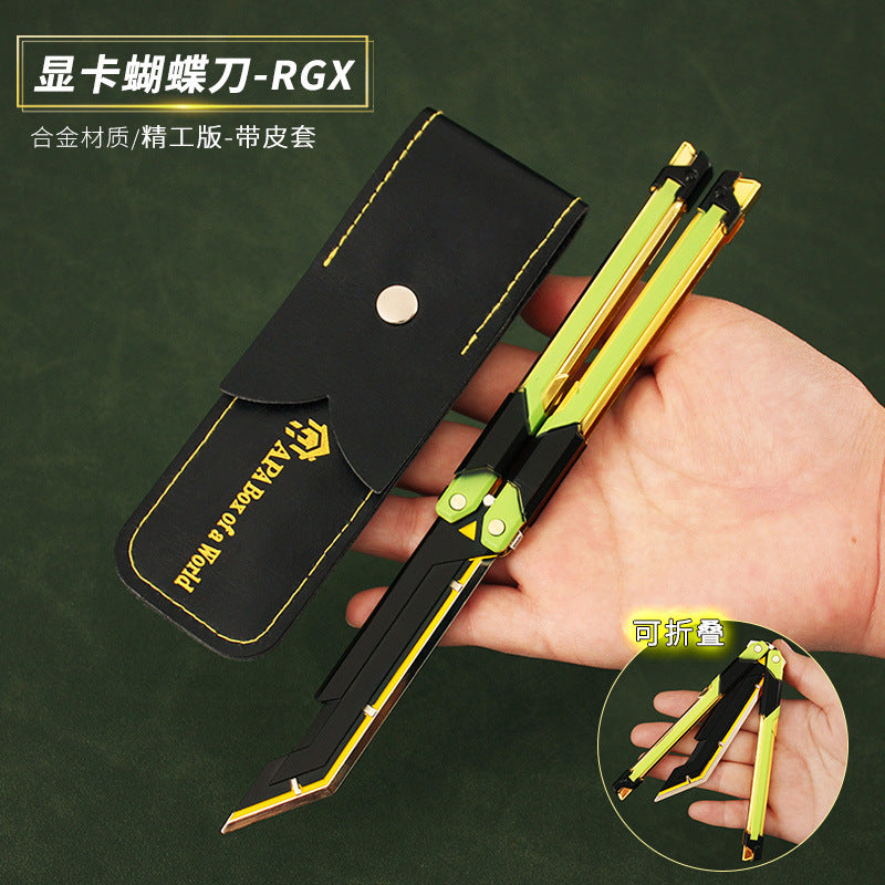 Valorant RGX Butterfly Knife Metal Model Toy