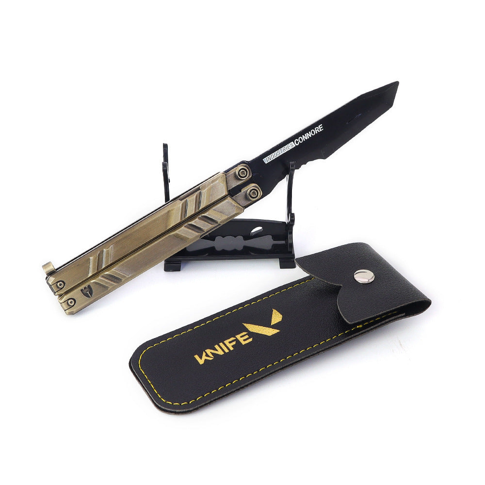 Valorant Game Weapon Recon Butterfly Knife Model (21cm)