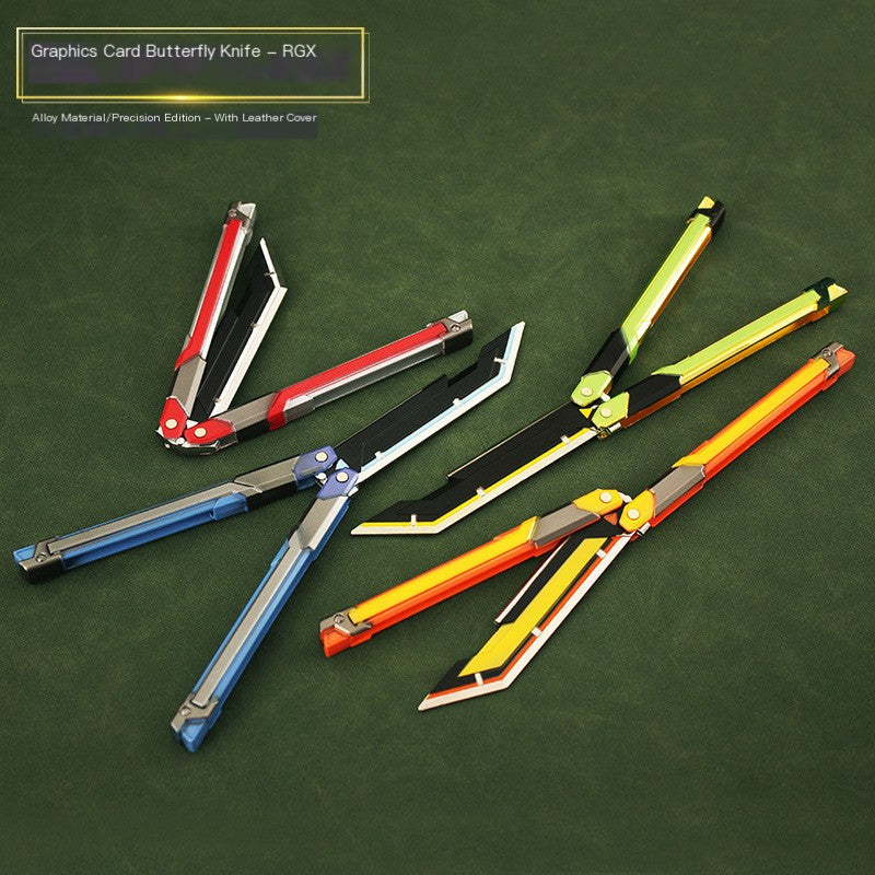 Valorant RGX Butterfly Knife Metal Model Toy