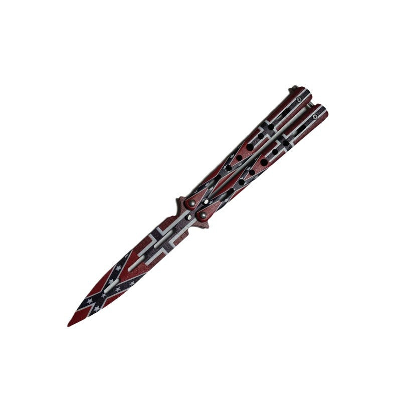 Factory Wholesale Practice Butterfly Knife Training Toy