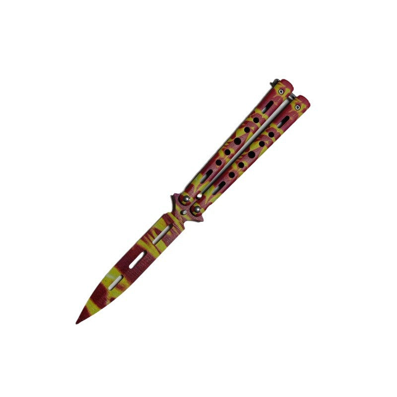 Factory Wholesale Practice Butterfly Knife Training Toy