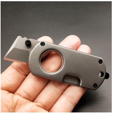 Mini Ring Knife EDC Tool - Multi-function Folding Knife