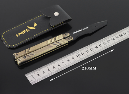 Valorant Game Weapon Recon Butterfly Knife Model (21cm)