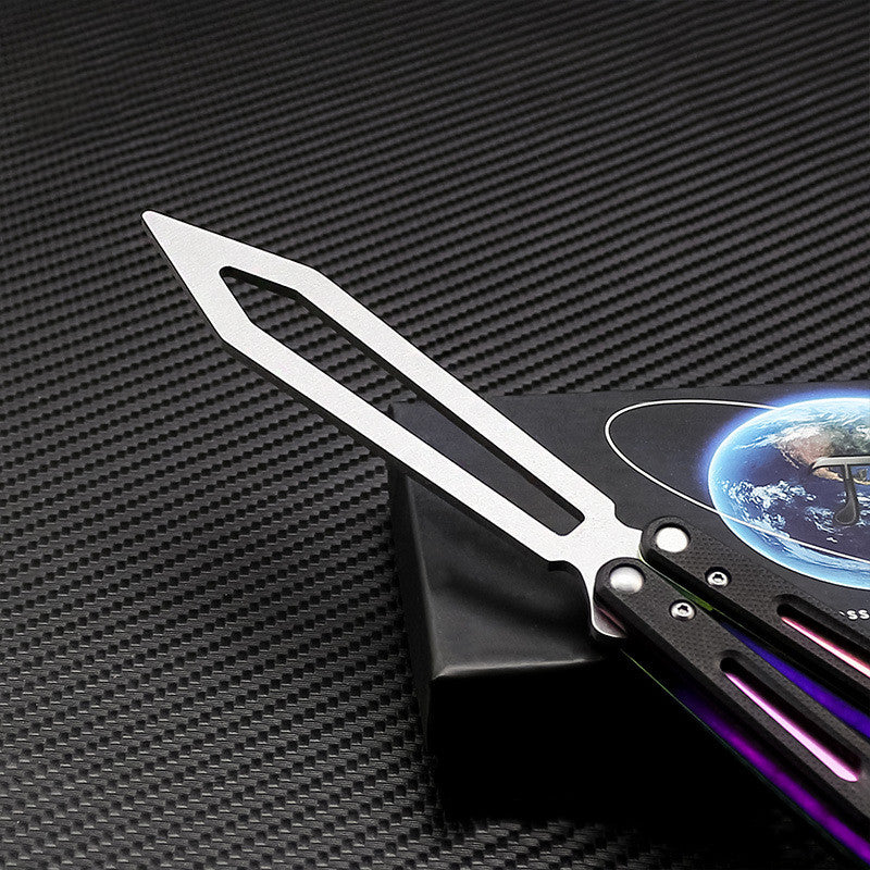 Bearing Version Butterfly Knife with G10 Handle