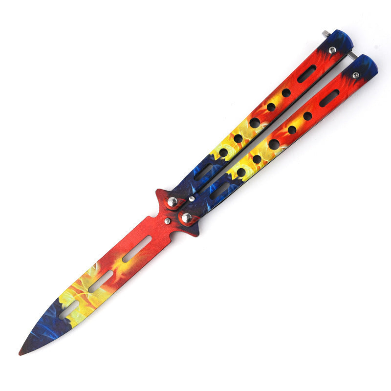 Factory Wholesale Practice Butterfly Knife Training Toy