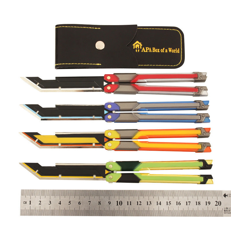 Valorant RGX Butterfly Knife Metal Model Toy